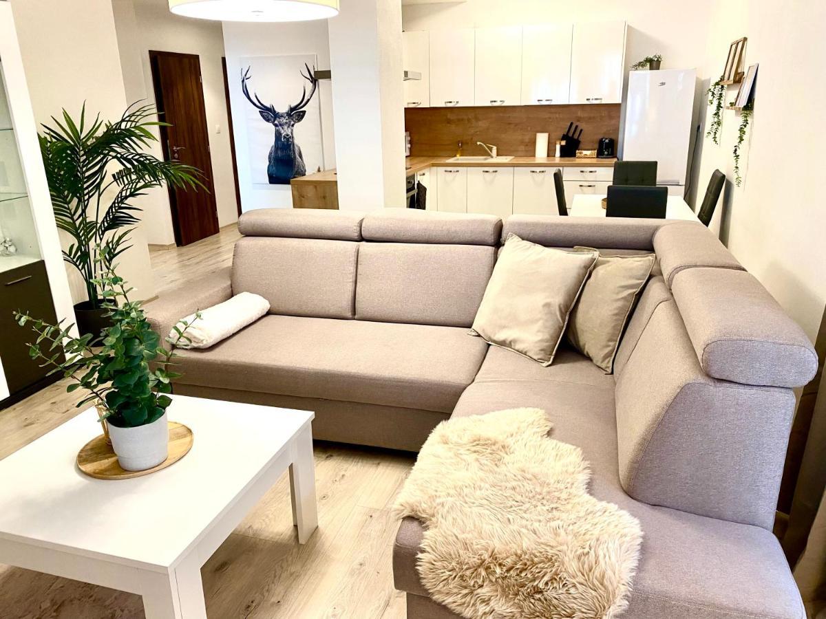 The Elite Suite Downtown A/C & Garage Parking 브라티슬라바 외부 사진